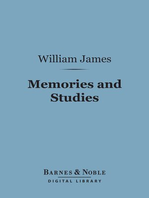 cover image of Memories and Studies (Barnes & Noble Digital Library)
